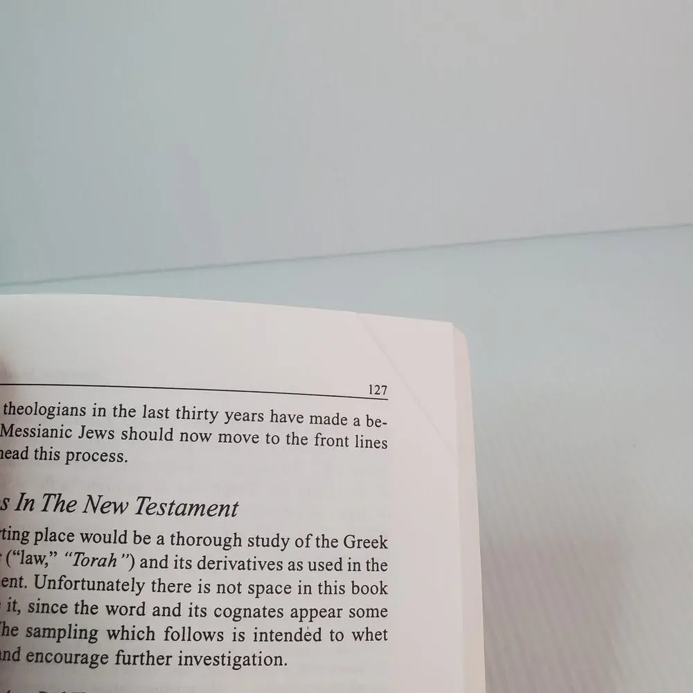 Messianic Jewish Manifesto By David H. Stern Paperback 1991 Second Edition